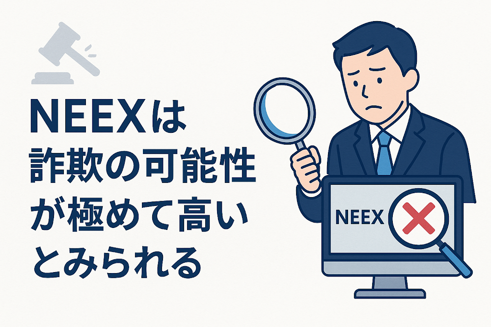 NEEXは詐欺？安全性やリスク・口コミ評判を調査した結果 | 株式会社