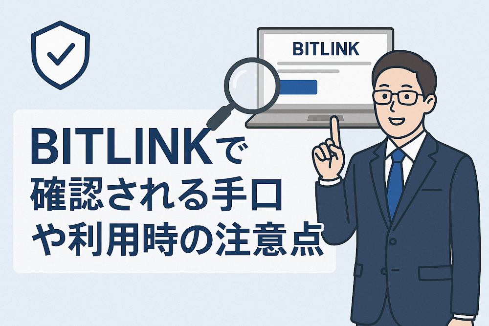 BITLINKで確認される手口や利用時の注意点