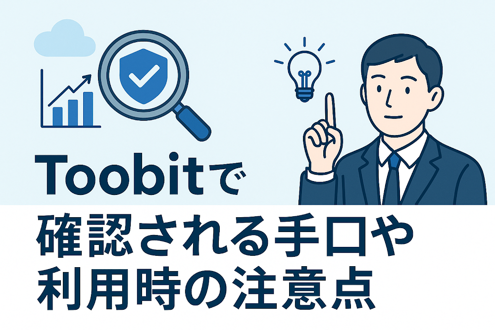 Toobitで確認される手口や利用時の注意点