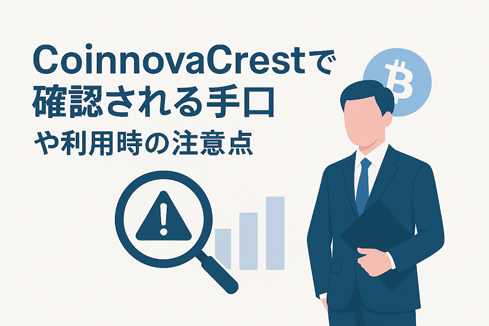 CoinnovaCrestで確認される手口や利用時の注意点