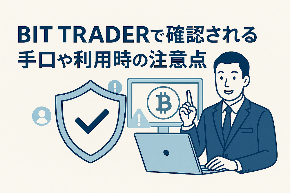 BIT TRADERで確認される手口や利用時の注意点