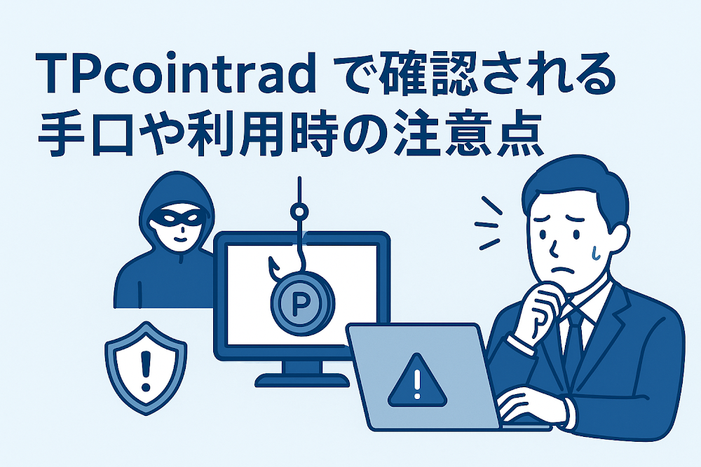 TPcointradeで確認される手口や利用時の注意点