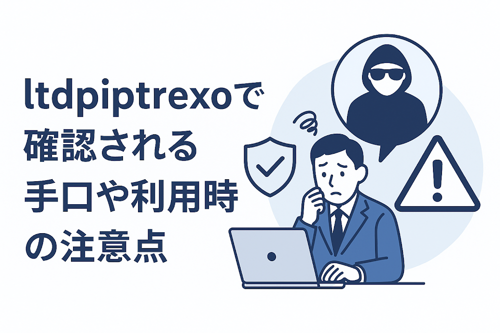 ltdpiptrexoで確認される手口や利用時の注意点