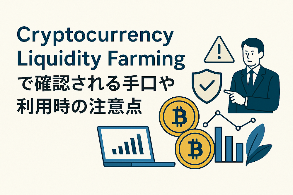 Cryptocurrency Liquidity Farmingで確認される手口や利用時の注意点